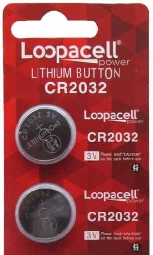 LOOPACELL 2 Pack 2032 / CR2032 / 3V / Литиева Батерия Монетоэлементная