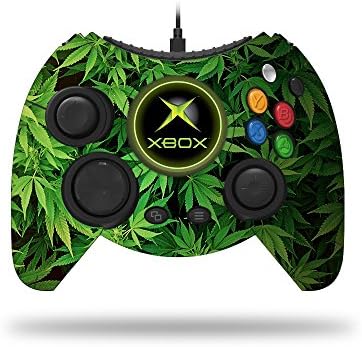 Кожата MightySkins, съвместим с контролера на Microsoft Xbox One Hyperkin Дюк - Weed | Защитен, здрав и уникален винил