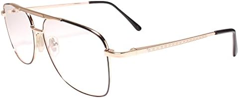 Истински Реколта Класически Инди-Очила За четене, в Квадратни Златна Рамка с Пружинным тръба на шарнирна Връзка