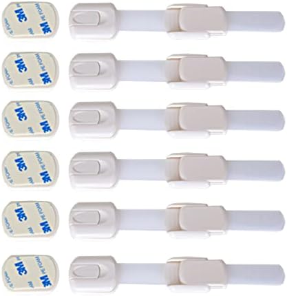 Детски ключалки BOOTA (6 опаковки), браво на ремнях за безопасност за деца, Ключалки за шкафове със защита от деца