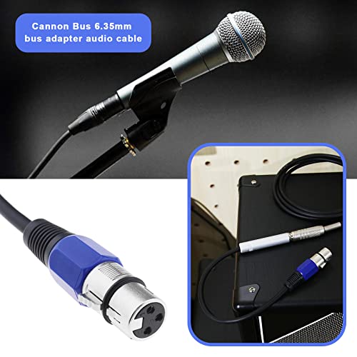 Конектор XLR Конектор-Жак 3.5 мм, 3-Пинов аудио кабел XLR Конектор-Адаптер 3.5 мм, Конвертор за Камерата, Микрофона, Инструментални