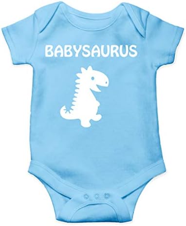 AW Fashions Babysaurus - Малка Динозавър тиранозавър рекс-Рекс - Малко Минизавр - Сладкото Парче Гащеризон За