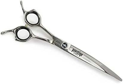 Ножици за подстригване левичари Prestige Pro 7 инча прави, Извити или Комплект от двата (директни)