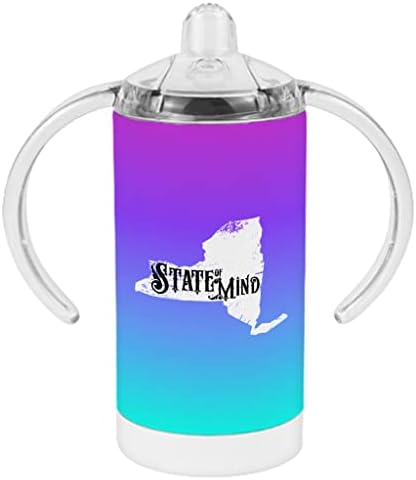 New York State Of Mind Sippy Cup - Страхотна Дизайнерска Детска чаша за пиене - NY State Of Mind Sippy Cup