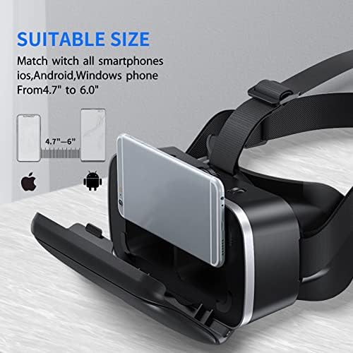 Дизайн на слушалки DLseego VR за мобилни телефони iPhone и Android, дистанционно управление, 3D-Очила, слънчеви Очила