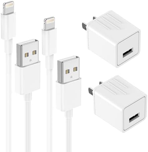 Зарядно устройство за iPhone [Сертифициран от Пфи] Светлинното кабел с дължина 5 метра / 1,5 метра с USB конектор за зареждане
