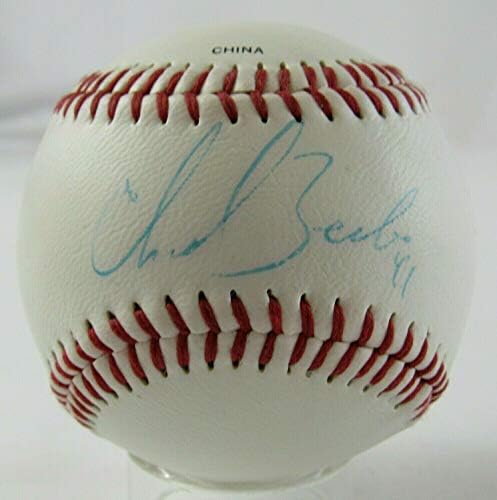 Чад Зербе Подписа Автограф Rawlings Baseball B105 - Бейзболни Топки с Автографи