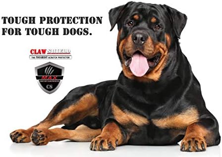 Claw Shield MAX - най-здрава защита от надраскване, за тежки условия на работа, бариера за нокти за забързаното куче. Предотвратява