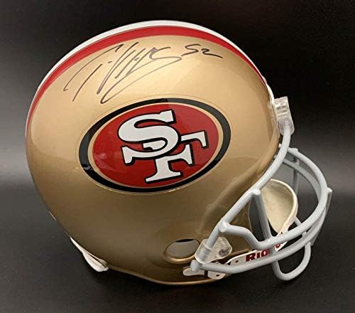 Патрик Уилис ПОДПИСА Голям шлем Сан Франциско 49ерс PSA/DNA С АВТОГРАФ - Каски NFL с автограф