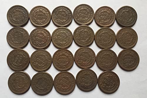 27,5 ММ Стар американски монети на 1846 г., Медни Монети, Старинни Занаяти, Чужди Възпоменателни Монети