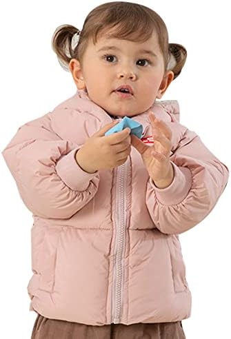 XIFAMNIY/Зимно палто за малки деца, Пуховик, Ветрозащитная Лека Зимно Яке, Горна дреха с качулка, от 2 до 6 години