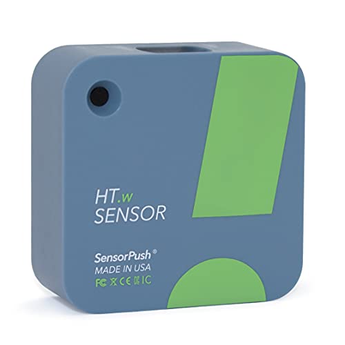 SensorPush HT.w Безжичен термометър/Влагомер Водоустойчив за iPhone / Android. Произведен в САЩ Монитор/Секретарят на