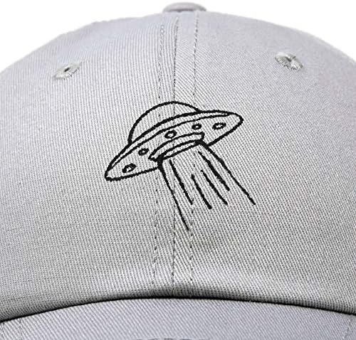 DALIX НЛО Шапка Папина бейзболна шапка на Извънземен Космически Кораб