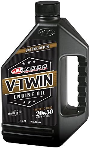Моторно масло Maxima Racing Oils 30-14901-4PK V-Twin 20w50 Синтетична смес, бутилка 32 грама, 4 опаковки