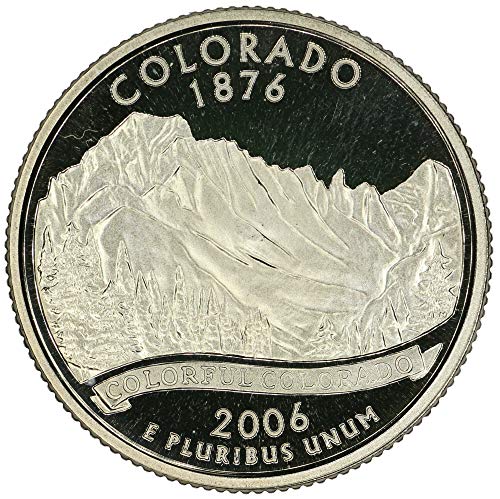 Монетен двор на САЩ от 2006 година на издаване , Четвертак щата Колорадо