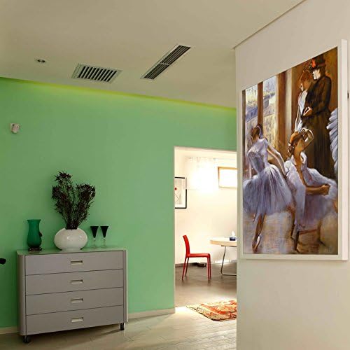 Зелената стая, в Операта - Възпроизвеждане на картини с маслени бои ръчно изработени Едгар Дега, а Туристи Танцьори, Красиви