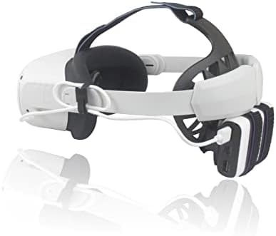Регулируема Глава Каишка за очила за виртуална реалност Quest 2, лента за глава игрален Шлем, Ниско кръвно налягане с