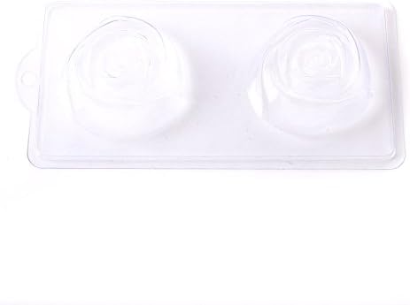 World Of Molds Форма за сапун Summer Rose с 4 кухини /Бомбочка за баня, 25,5 x 24 x 4 см., PVC