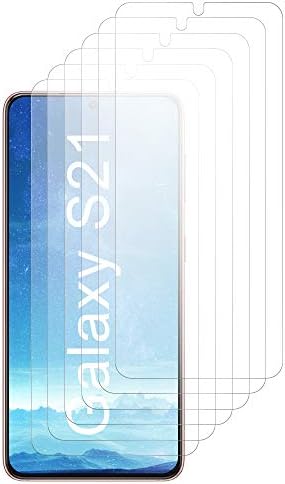 J & D Съвместима с Samsung Galaxy S21 Защитно фолио за екрана (6 бр.), Няма Пълно покритие, Защитен филм с