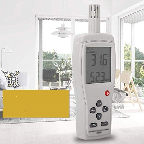 XJJZS Стаен Термометър - Ръчно Термометър и Влагомер Точност Цифров Домашен Термометър за стая
