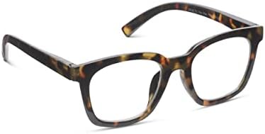 Peepers от peepersspecs Дамски очила за четене с максимална квадрат синя светонепроницаемостью