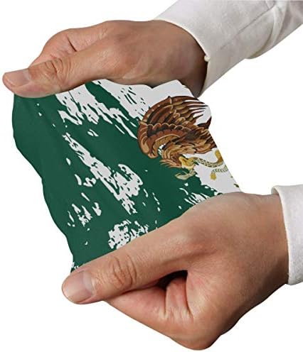 Y-RED-AA Мексикански Флаг Гръндж Охлаждащи Ръкави за Ръце Калъф UV Защита От Слънцето за Мъже Жени Работещи Голф, Колоездене