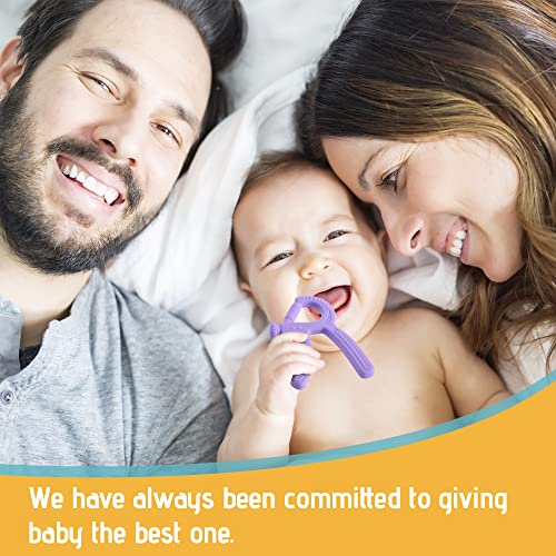 Играчки за никнене на млечни зъби за бебета 0-6 месеца, Бебешки играчки за никнене на млечни зъби, без бисфенол