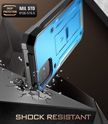 Калъф серия Poetic Revolution за Samsung Galaxy A51 4G, [НЕ е подходящ за версия на Galaxy A51 5G] Трайни двуслойни устойчив