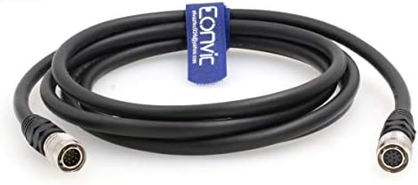 Захранващ кабел промишлени камери Eonvic Hirose 12Pin от мъжа към Жената CCD за Sony CCD CCXC DXC-950/990/990p Камера