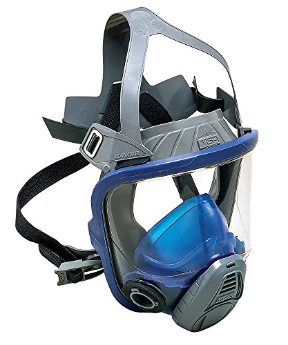 Полнолицевый дихателна маска на MSA 10031340 Advantage 3200 с европейския седалище колан за безопасност, Малък