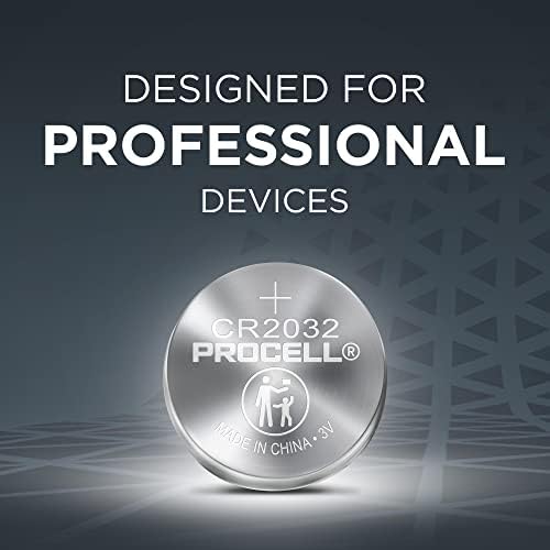 ProCell CR2032 дълъг живот 3-Вольтовая литиева батерия за монети (200 броя в опаковка), срока на годност 10