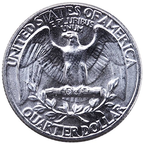 1963 - Монети от 90% сребро Вашингтонския квартал САЩ, 1/4 Диамант, не Циркулационни На Монетния двор на Държавата