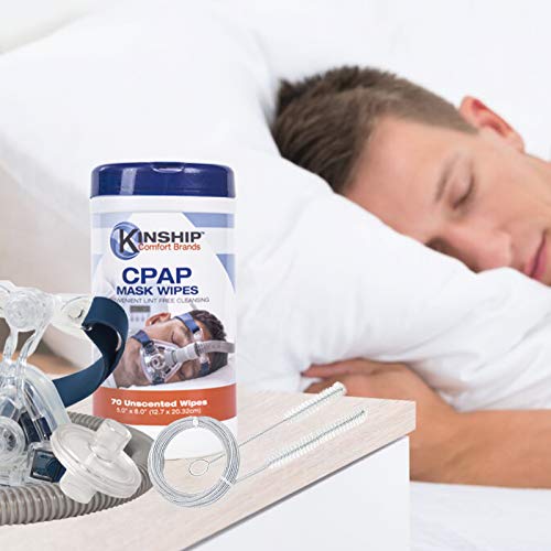 Четка за почистване на тръби Kinship Comfort от CPAP Cleaner търговска марка. Гъвкав 7-крак маркуч, лесно сворачиваемый