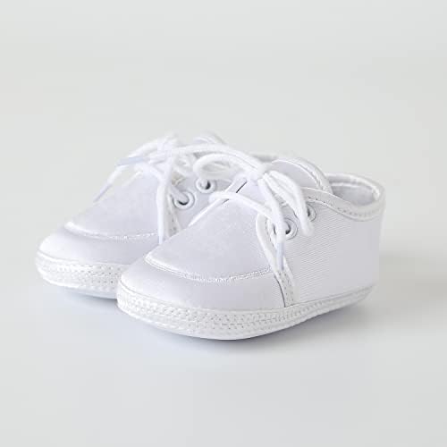 Boulfi/Обувки за новородени момчета за Кръщение, комплект обувки и чорапи за кръщение