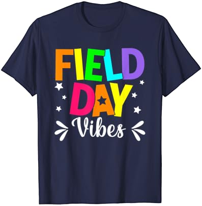Забавна Тениска Field Day Vibes За Деца-учители, Тениска Field Day 2023