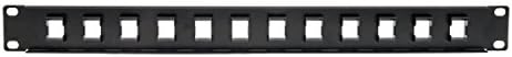 Пач-панел Трип Lite с 12 порта Keystone Blank RJ45, USB, HDMI, Cat5e / Cat6 За монтаж на багажник Неекранирани 2URM