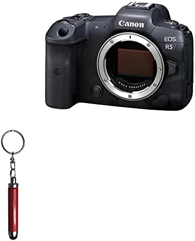 Стилус BoxWave, който е Съвместим с Canon EOS R5 - Капацитивен Стилус Bullet, Мини-Стилус с линия за ключодържател