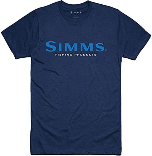 Тениска с логото на Simms – Мъжка Тениска с кръгло деколте и къс ръкав