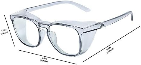 MOFLYS -Фарове за Класически Очила Очила, Блокиране на Синя Светлина, Стъклени Лещи