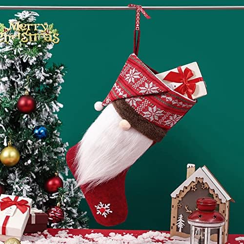 Коледен Отглеждане NEARTIME Подарък Пакет Джудже Безлични Старецът Скандинавските Коледни Украси Коледна Окачване