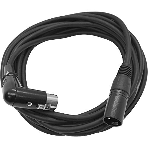 Сеизмичен Аудио-SA-RSX15-15-Крак Правоъгълен свързване на кабел за микрофон XLR Female-XLR Male - 15' Микрофон, кабел за професионално