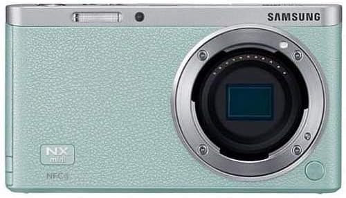 Корпус беззеркальной цифров фотоапарат Samsung NX Mini Само зелен цвят Международната версия (без гаранция)