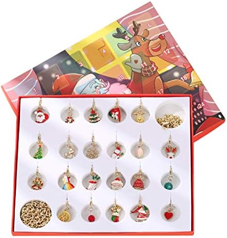 Abaodam 1 Комплект Коледна Украса Детска Подарък Кутия Календар Подарък Кутия Набор се Използва за Празнуване