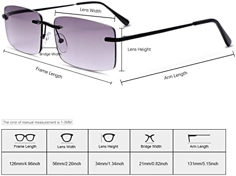 YIMI Полнообъективные Очила за Четене за Мъже Жени Пружинен Шарнир Анти Синя Светлина UV400 Защита От Слънцето Читатели