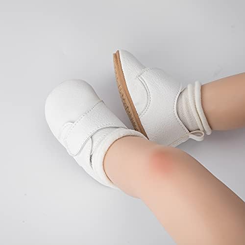 HsdsBebe/Оксфорд обувки За малките момчета и Момичета, Обувки от Изкуствена кожа с Мека Гумена подметка, Нескользящие