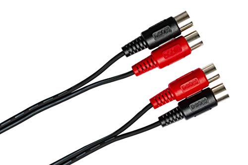 Двойна MIDI кабел Hosa MID-202, Двойна 5-пинов DIN освен това, 2 м