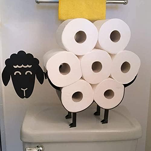Декоративен Държач за Тоалетна хартия SAGAAN, Застанал Титуляр За съхранение на хартиени Кърпички В Банята,