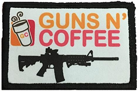 Кръпка върху морала на Оръжие и на кафе. Перфектно за вашия тактическо военно оборудване, раница, бейзболни шапки