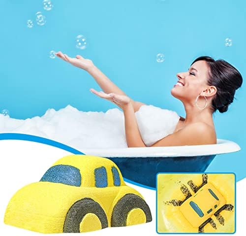 1 БР. Топчета за вана във формата на самолет във формата на кораб, подарък Ръчна изработка, органични Бомбочки за баня