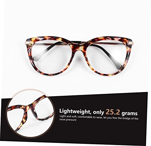 KESYOO 1 Чифт Очила Модерни Очила Vintage слънчеви Очила Огледални Очила, Големи Слънчеви Очила с Огледални Очила